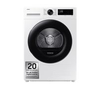 Samsung Secadora 9Kg con Inteligencia Artificial y SmartThings Clase A+++ Blanca DV90DG52A0AEEC