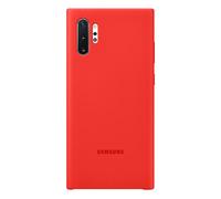 Samsung Silicone Cover Funda Roja para Samsung Galaxy Note 10 Plus