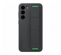 Samsung Silicone Grip Cover Funda con cordón de Mano para Galaxy S23+, Negro