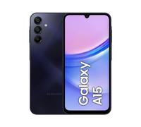 Samsung Galaxy SM-A155F 16,5 cm (6.5") Ranura híbrida Dual SIM Android 14 4G USB Tipo C 4 GB 128 GB 5000 mAh Negro, Azul