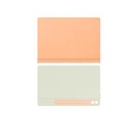 Samsung Smart Book Cover EF-BX810 - Funda para Galaxy S10+, S9+, S9 FE+, 2 Piezas, Delgada, Ligera y Práctica de Soportar, Color Naranja