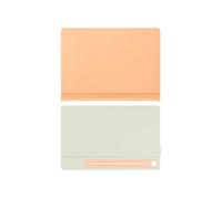 Samsung Smart Book Cover - Funda para Tablet Tipo Libro con Doble visualización para Galaxy Tab S9 | S9 FE, Naranja