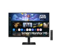 Samsung Smart Monitor 32" M5 M50F FHD Negro Plano, Negro