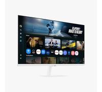 Samsung Smart Monitor M7 (M70F) 4K UHD Display con Vision AI, Smart TV Apps, Gaming Hub, USB-C, HDMI, color blanco