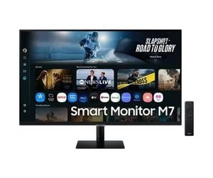 Samsung Smart Monitor M7 S32FM700UU 32" 4K UHD con Smart TV Tizen, USB-C 65W, HDR10, Gaming Hub y Altavoces Integrados