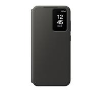 Samsung Smart View EF-ZS721 - Funda para Galaxy S24 FE, Funda para teléfono móvil, Tarjetero, Ventana, Color Negro