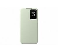 Samsung Smart View Wallet Case - Funda Tipo Cartera con Ventana de visión de notificaciones para Galaxy S24+, Verde Claro
