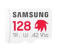 SAMSUNG Sonic microSD Memory Card 128GB UHS-I U3 Full HD 4K UHD 180MB/s Read 130MB/s Write For Handheld Consoles incl. SD-Adapter