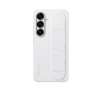 Samsung Standing Grip Case Cover con Correa y función Atril para Galaxy S25, Blanco