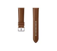 Samsung Stitch ET-SLR84 - Correa de piel para Galaxy Watch 3 (22 mm de ancho, correa de piel auténtica), color marrón