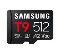 Samsung T9 Tarjeta microSD, 512 GB, con Adaptador SD, UHS-I U3