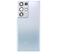 Samsung Tapa Batería Recambio para Samsung Galaxy S21 Ultra, Plata