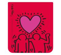 Samsung Tarjeta de Contenido Oficial de Keith Harring 'Love' para Funda Z Flip5 FlipSuit Galaxy, Color Rojo Oscuro