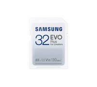 Samsung Tarjeta de Memoria EVO Plus de 32 GB SDHC UHS-I U1 130 MB/s Full HD (MB-SC32K/EU)