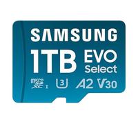 Samsung - Tarjeta MicroSD EVO Select 2023 (1 TB, Velocidad de Lectura, 160 MB/s y 120 MB/S de Escritura