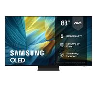 TV 83" OLED S95F 4K Samsung Vision AI Smart TV 2025 - Negro Grafito, Negro Grafito