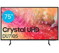 Samsung TU75DU7105KXXC - Televisor Crystal UHD DU7105 de 75 pulgadas