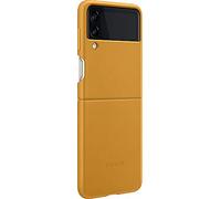 SAMSUNG VF711LYE Leather Cover for Galaxy Flip 3, Mustard (Naujas)
