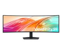 Samsung ViewFinity S9 S95UF monitor DQHD de 49" con una imagen fluida de 120 Hz y una potente curvatura de 1000R