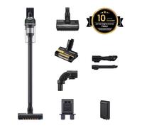 Samsung VS20C85G2TN/WD Jet 85 PetPRO - Aspiradora Escoba Sin Bolsa 2 en 1, Batería Ión Litio 60 min, 210 AW, para Suelo Duro y Alfombra, Color Negro/Cromo, Incluye Cepillo Mini