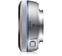 Samsung W20NS 20 mm - Objetivo (MILC, 6/4, Amplio, 62.2 mm, 43 mm, 24.5 mm) Plata