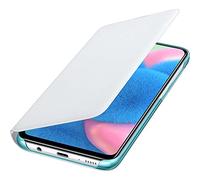 Funda flip wallet original samsung galaxy a30s blanca (ef-wa307pwe)