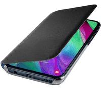 Samsung Wallet Funda Negra para Galaxy A40