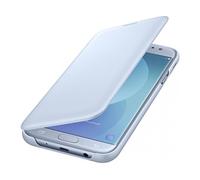 SAMSUNG Wallet Cover - Funda con Tapa Galaxy J5 2017, Color Azul