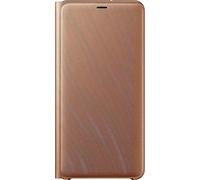 SAMSUNG Wallet - Funda para Samsung Galaxy A7 (2018), color dorado