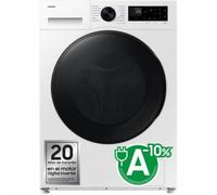 Samsung Lavasecadora con fondo reducido 9kg/5kg AI Ecobubble™ Clase E/A-10% Blanca WD90DG5G34BEEC - Blanco, Blanco