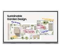 SAMSUNG WEF Eboard WE75F-X 75inch Without OS UHD IR Touch 3xHDMI USB-C PD 2xUSB 3 USB 2 No Ethernet No WiFi OPS Slot 2x15W