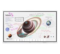 Samsung WM75B pizarra blanca interactiva 190,5 cm (75") 3840 x 2160 Pixeles Pantalla táctil Gris, Blanco
