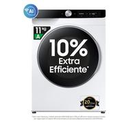 SAMSUNG WW11DG6B25LKU3 LAVADORA 11KG 1400 RPM INVERTER VAPOR WIFI IA CL.A