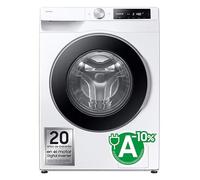 Samsung WW90DGU85LEU3 - Lavadora de Carga Frontal 9 Kg 1400 Rpm Autodosificación Clase A -10% Blanca