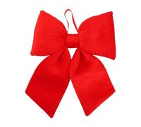 Samt-Weihnachtsbaumschleifen,Weihnachtsbaumschleifen, Rote Weihnachtsbaum-Ornamentschleifen, Baumelnde Samtschleifen Für Den Baum, Weihnachtsschleifenornamente Für Girlanden, Verpackungen, Baumdekorat
