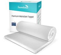 Samtena Topper viscoelástico para colchón de 90x200, Grosor 7cm, Sobrecolchón Memory Foam, Edition Standard, Model Superior, Cubrecolchón de Espuma, espuma viscoelástica, espuma memoria, topper sofá