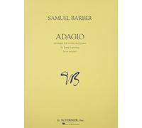 Samuel barber: adagio for strings (violin/piano): Violin and Piano