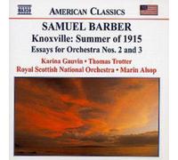 Samuel Barber Knoxville: Summer of 1915 (Alsop, Rsno) (CD) (Importación USA)