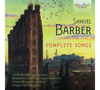 Samuel Barber – Complete Songs – CD Box Set (Importación USA)