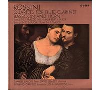 Samuel Baron / David Glazer / Bernard Garfield / John Barrows - XID 5249 BARON/GLAZER/GARFIELD/BARROWS Rossini Quartets LP