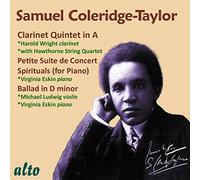 Samuel Coleridge-Taylor : Quintette pour clarinette - Oeuvres pour violon et piano. Wright, Eskin, Ludwig.