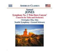 Samuel Jones Samuel Jones: Symphony No. 3, 'Palo Duro Can (CD) (Importación USA)