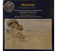 Samuel Sanders Brahms: Symphony No. 1 / Violin Sonata No. (CD) (Importación USA)