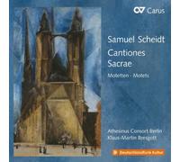 Samuel Scheidt Samuel Scheidt: Cantiones Sacrae (CD) Album (Importación USA)