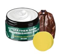 Samuliy Acondicionador De Cuero Para Sofá | Crema Limpiadora Para Interiores De Automóvil,Crema Acondicionadora de Cuero | Para Muebles, Bolsos, Zapatos, Bolsas, Cinturones De Seguridad, Chaquetas Y