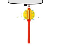 Samuliy Ambientador con fragancia para coche, Difusor de ambientador para coche | Fragancia colgante de perfume para coche | Perfume de aromaterapia, accesorios para coche Red Lantern, colgante