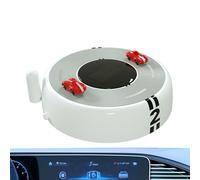 Samuliy Ambientador de perfume para coche, aromaterapia para coche - Ambientador giratorio con energía solar | Adorno lindo del purificador del aire del coche con fragancia duradera, pequeño difusor