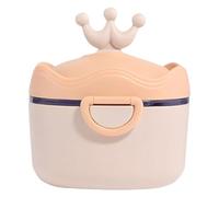 Samuliy Dispensador de fórmula de viaje, contenedor de fórmula de viaje para leche en polvo, caja de aperitivos para bebés con cuchara, contenedor de fórmula para llevar, contenedores de