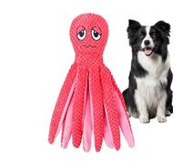 Samuliy Juguetes masticables para dentición de perros pequeños, juguetes de dentición para cachorros, juguetes chirriantes, lindos juguetes para perros con función de comida oculta en la parte