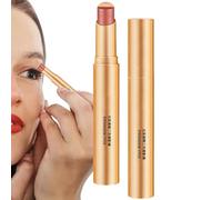Samuliy lápiz de sombra de ojos, barra de sombra de ojos en crema, Lápiz de sombra de ojos resistente al agua, barras de sombra de ojos de 3 colores degradados, Sombra de ojos con purpurina, sombra de